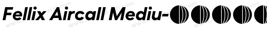Fellix Aircall Mediu字体转换